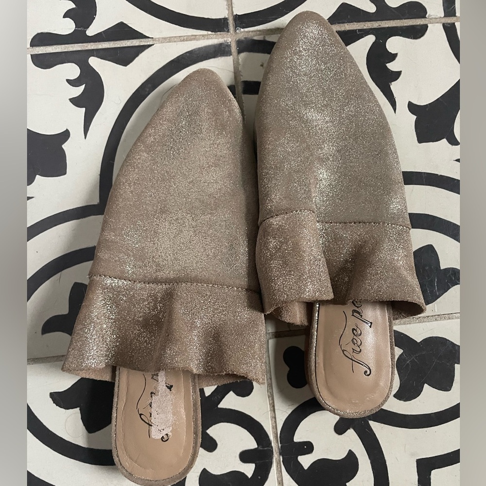 FREE PEOPLE Sienna Mule Slides Size 37